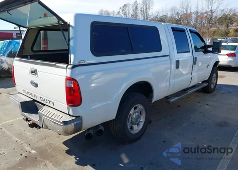 2016 Ford F-250 Xlt from USA, damaged, VIN 1FT7W2BT1GEB86693